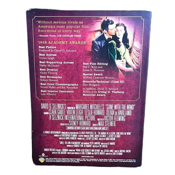GONE WITH THE WIND Four Disc Collector's Edition - Picture 6 of 9